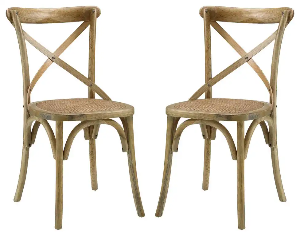 Gear Dining Side Chair Set of 2 - Natural