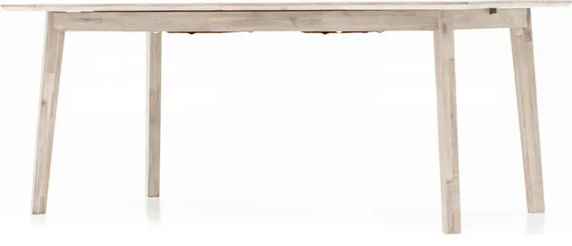 Gia Extension Dining Table, Light Brown, Gray