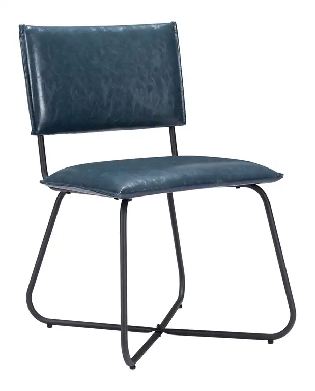 Grantham Dining Chair, Set of 2, Vintage Dark Blue