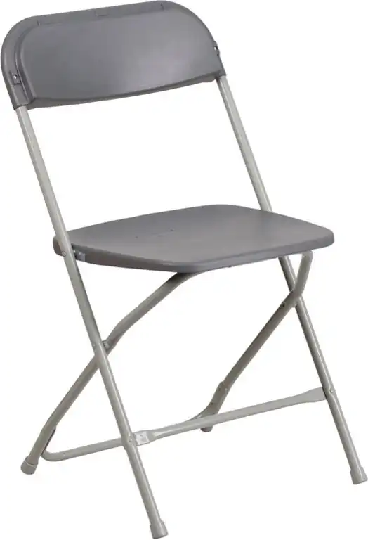 Gray Folding Chair, Gray