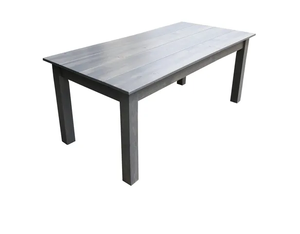 Grey Farmhouse Table, 42