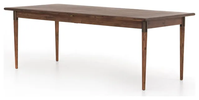 Harper Extension Dining Table, 84/104", Toasted Walnut