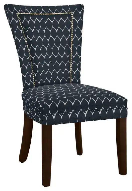 Hekman Woodmark Jeanette Dining Chair, Dark Blue