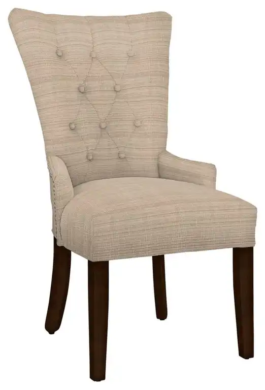 Hekman Woodmark Sandra Dining Chair, Dark White