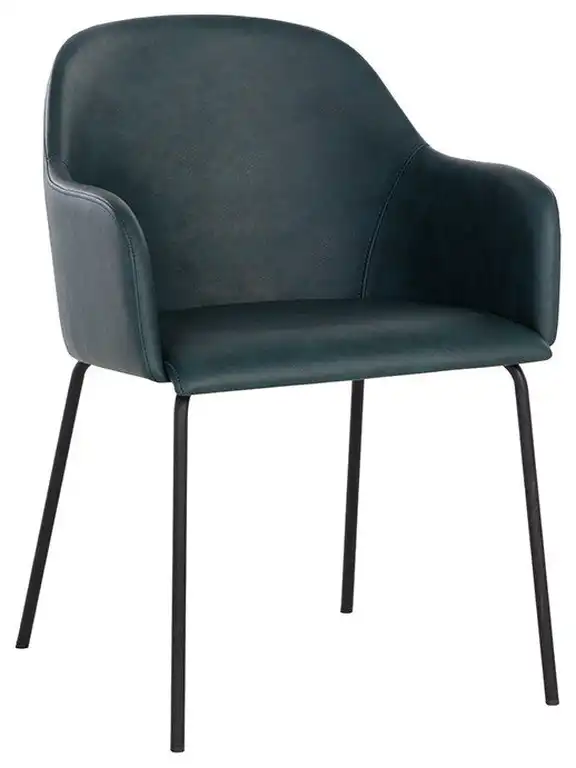 Hensley Dining Armchair Dark Teal