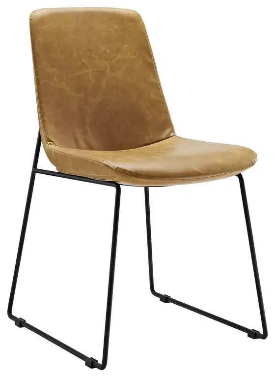 Herschel Leather Dining Chair, Tan