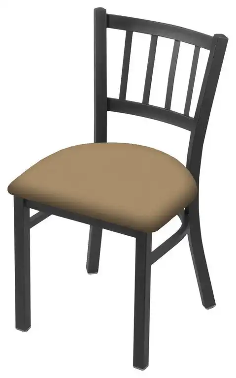 Holland 18" 610 Contessa Stationary Chair - Pewter/Canter Sand