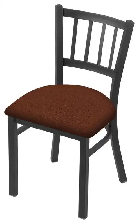 Holland 18" 610 Contessa Stationary Chair - Pewter/Rein Adobe