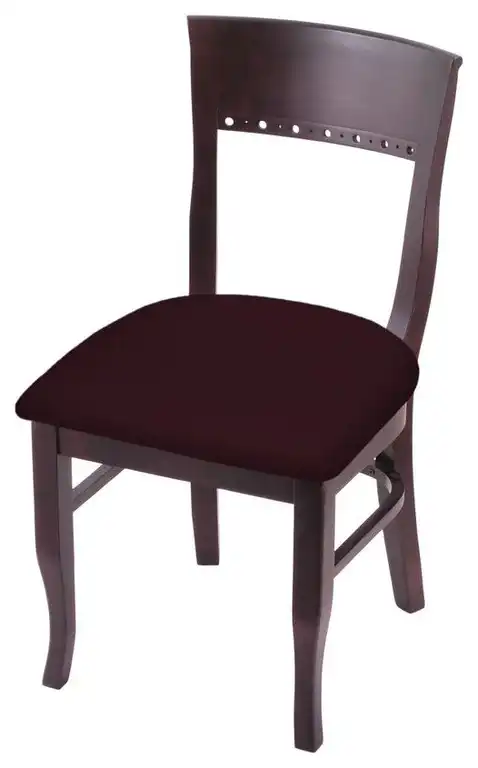 Holland 3160 18" Chair in Dark Cherry/Canter Bordeaux Seat