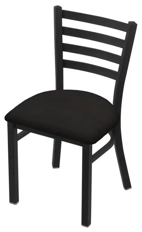 Holland Jackie 400 18" Stationary Chair - Black/Canter Espresso