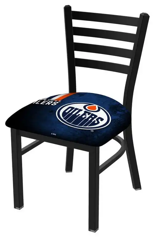 Holland L00418 03 Edmonton Oilers 18" Chair with Black