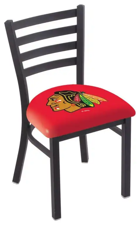 Holland L00418 Chicago Blackhawks 18" Chair with Black