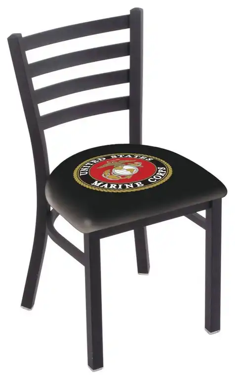 Holland L00418 US Marines 18" Chair with Black