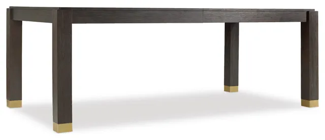 Hooker Furniture 1600-75200A-DKW Curata 122" Contemporary Urban - Midnight