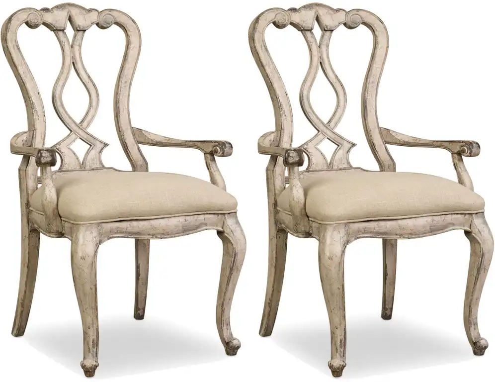 Hooker Furniture 5350-75400-SINGLE 41-1/2 Inch Tall Fabric Dining - Paris