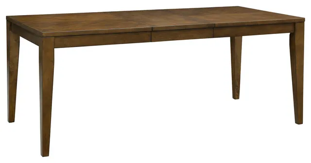 INK+IVY Cove Rectangle Extension Dining Table 6-8 Person, Pecan