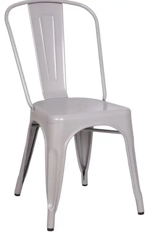 Jakia Side Chair, Silver