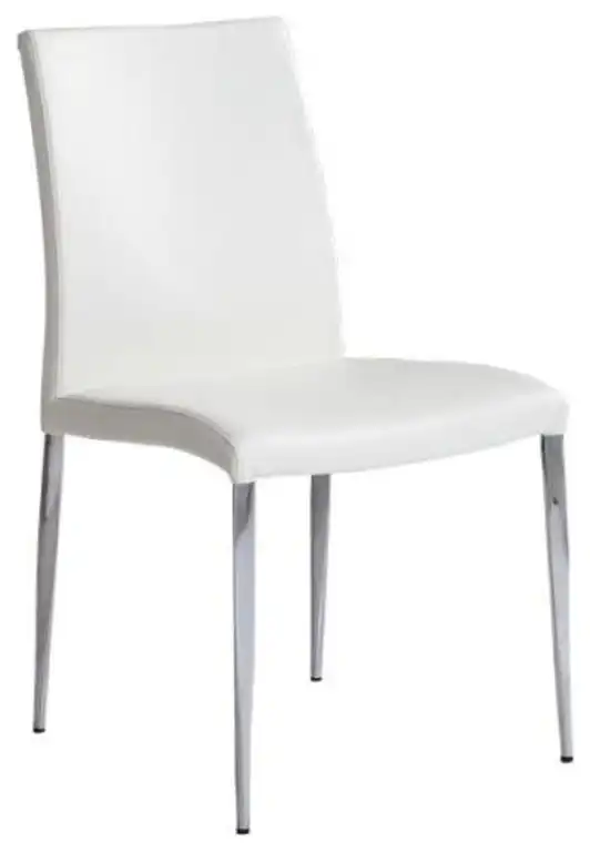 Julie Chair, Set of 4, White