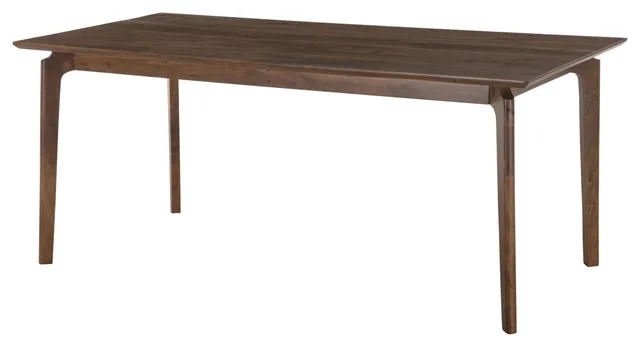 Kenzo 60” Mango Wood Small Dining Table, Brown