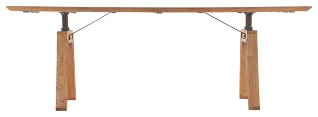 Landmark Dining Table 84" Crafted with Acacia Wood