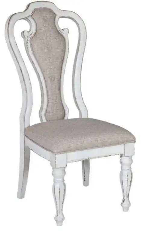 Liberty Magnolia Manor Upholstered Splat Back Side Chairs, Set of 2
