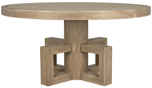 Lima Dining Table, Washed Walnut