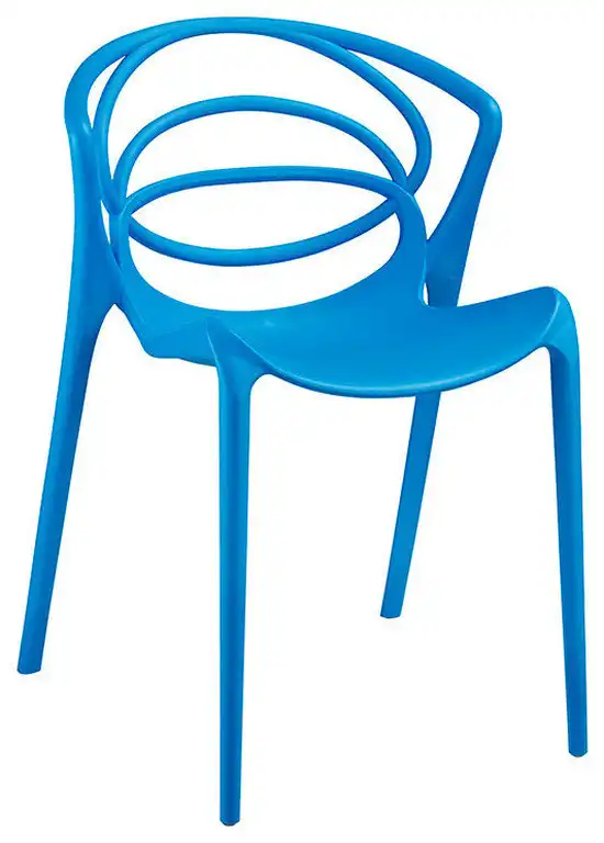 Locus Dining Side Chair in Blue