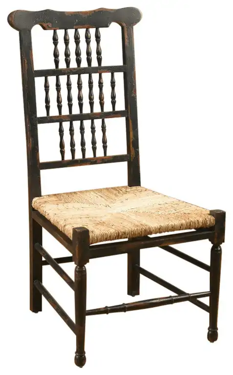 Lucille Solid Wood Ladder Back Side Chair