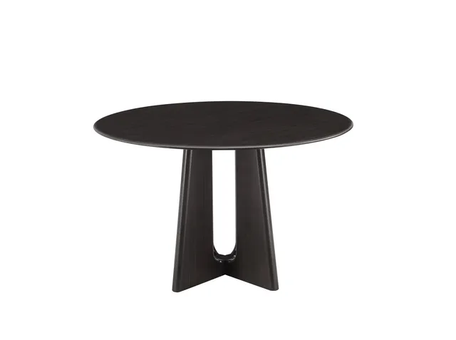 Luna 48" Round Table, Caviar