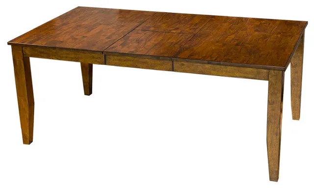 Mason 72" Rectangular Leg Table With 1-12" Butterfly Leaf