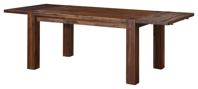 Millstone Modern Rectangle Table in Acacia Rustic Brown