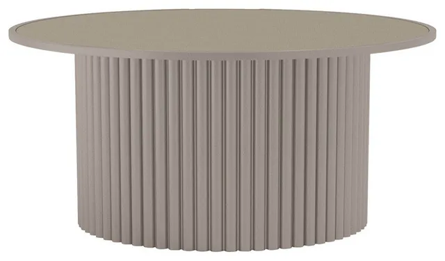 Milo 60" Round Dining Table, Graphite