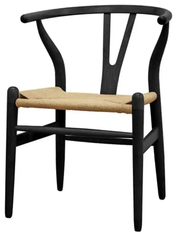 Modern Classics Woodstring Dining Chair, Black