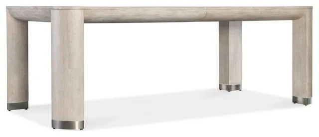 Modern Mood Leg Dining Table With1-24in leaf