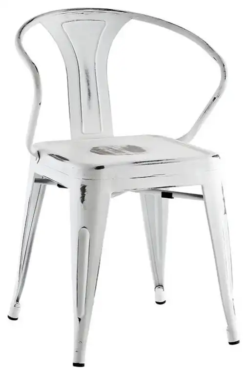 Modern White Promenade Dining Chair
