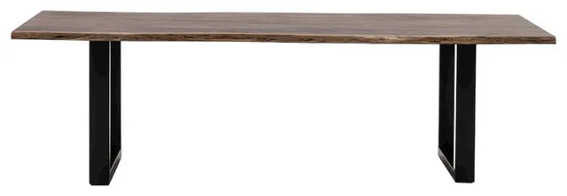Modrest Taylor, X-Large 102 Modern Live Edge Wood Dining Table