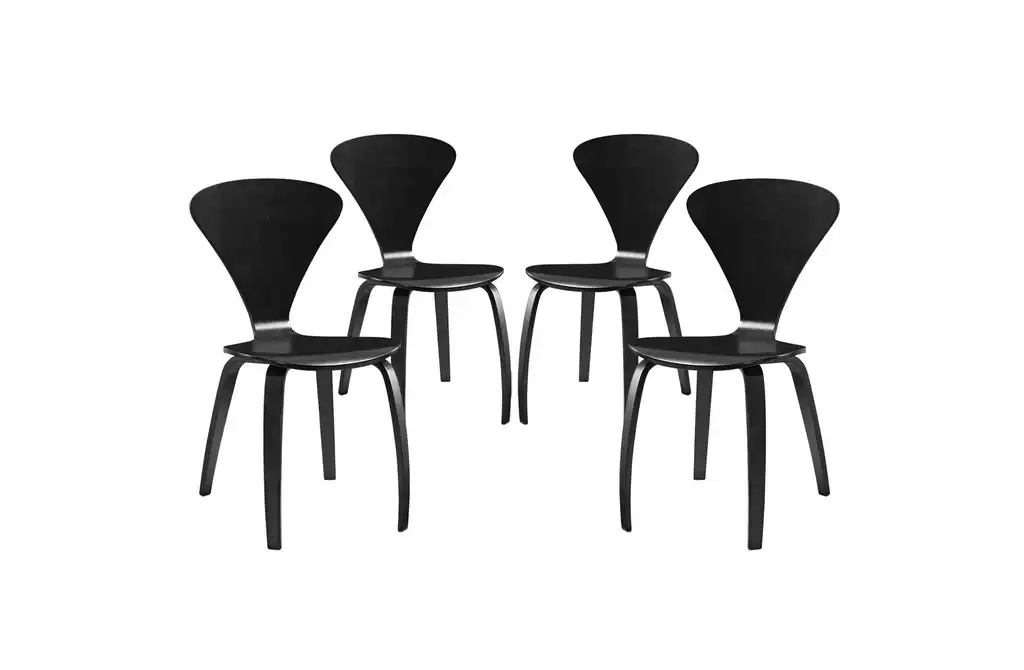 MODWAY Vortex Dining Chairs Set of 4
