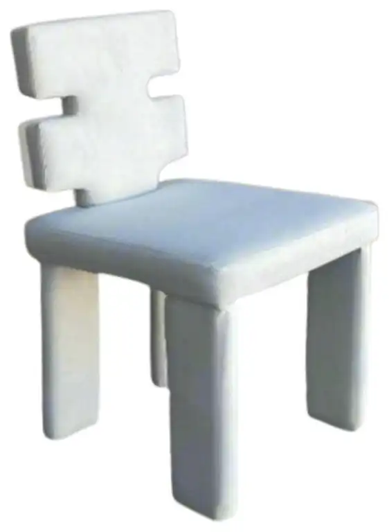 Mya Dining Chair in White