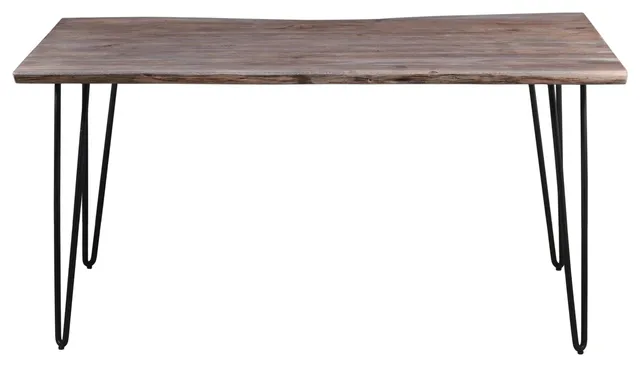 Nature's Edge Solid Acacia 60" Dining Table