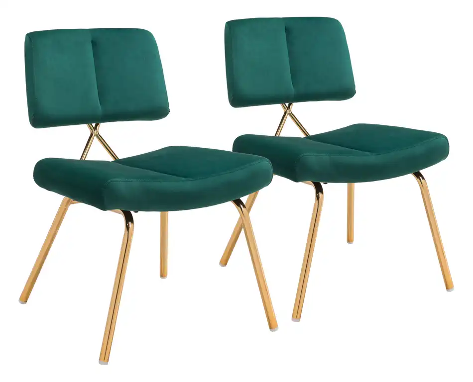Nicole Dining Chair (Set of 2) Green