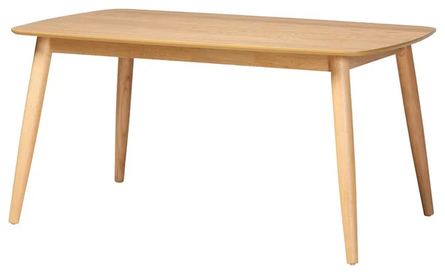 Nur Wood Dining Table, Natural Oak