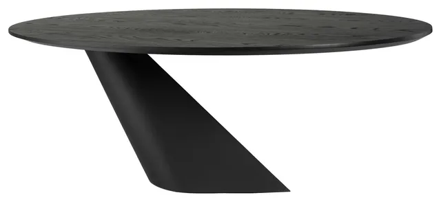 Oblo Onyx Wood Dining Table