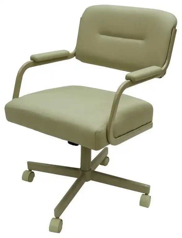 Ocean Beige Swivel Dining Chair