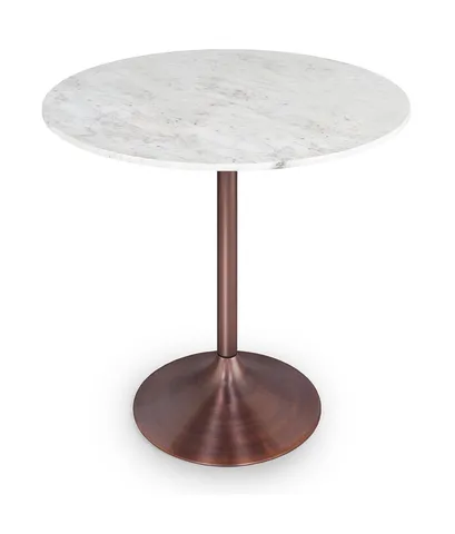 Osborne Dining Table in White/Antique Cooper