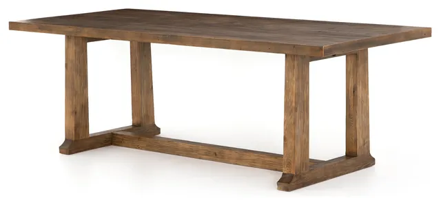 Otto Dining Table, 87", Honey Pine