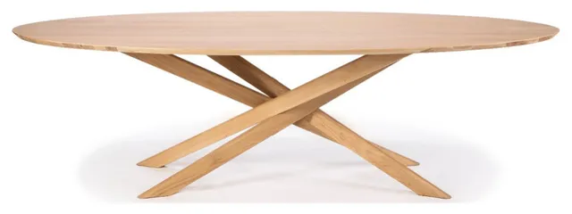 Oval Oak Dining Table | OROA Mikado