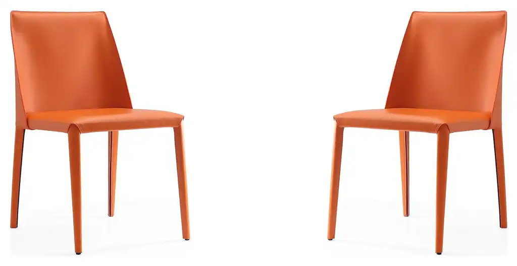 Paris Dining Chair in Coral (Set of 4)