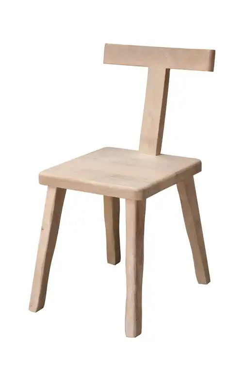 Parlor Chair -  White Bleach