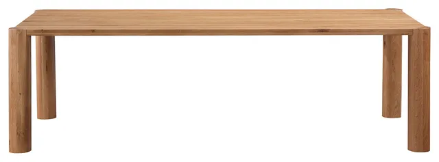 Post Natural Oak Large Dining Table