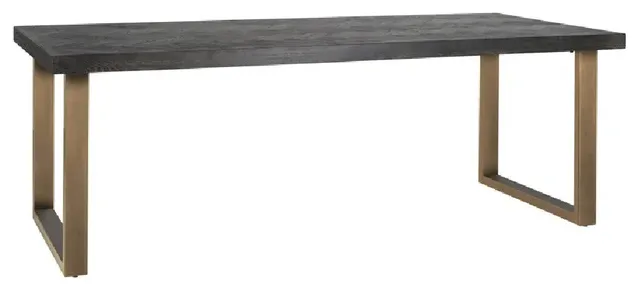 Rectangular Oak Dining Table | OROA Blackbone